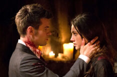Daniel Gillies as Elijah and Phoebe Tonkin as Hayley in The Originals - 'From a Cradle to a Grave'