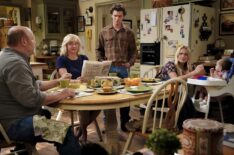 Will Sasso, Rachel Bay Jones, Montana Jordan, and Emily Osment in 'Georgie & Mandy's First Marriage'