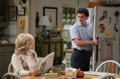 Rachel Bay Jones and Montana Jordan in 'Georgie & Mandy's First Marriage'