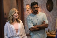 Rose McIver and Utkarsh Ambudkar in 'Ghosts' Season 4