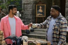 Utkarsh Ambudkar and Tristan D. Lalla in 'Ghosts' Season 4