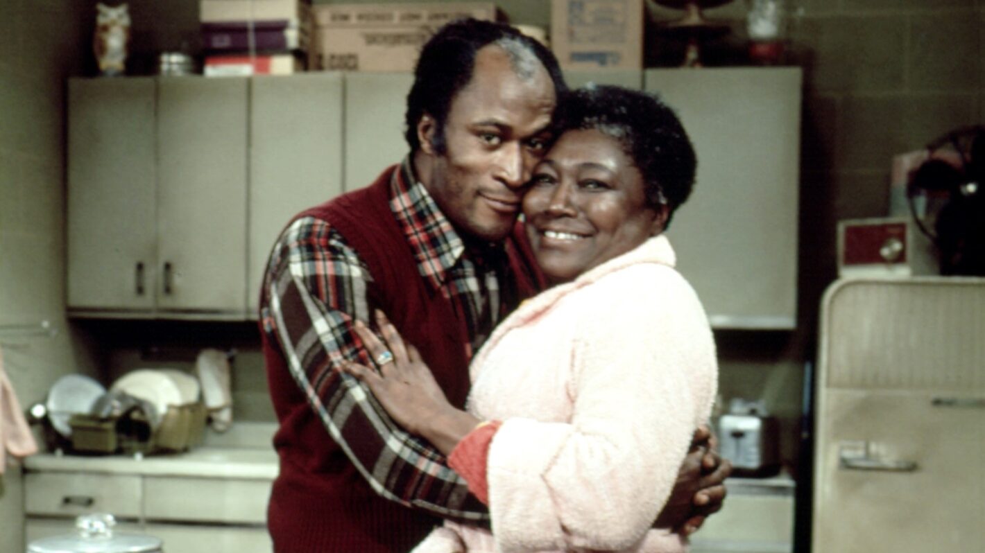 John Amos and Esther Rolle from 'Good Times'