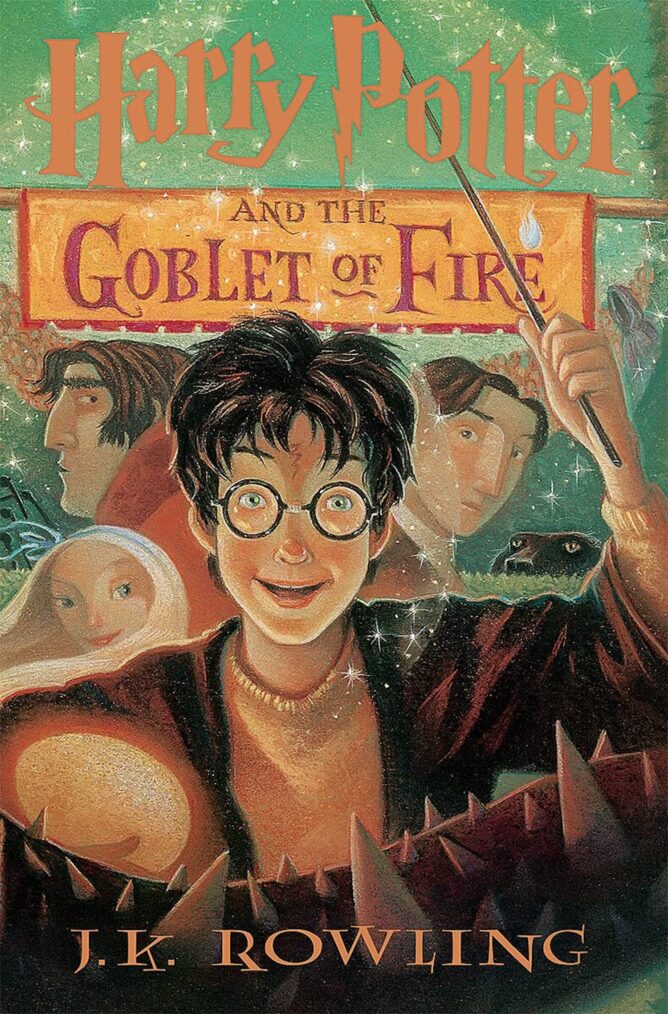 'Harry Potter and the Goblet of Fire' book cover