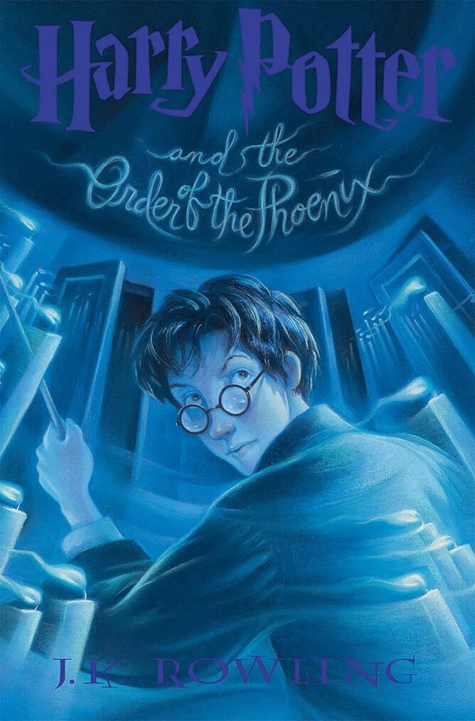 'Harry Potter and the Order of the Phoenix' book cover