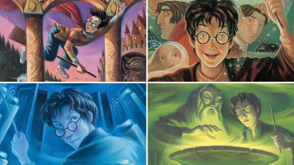 'Harry Potter' book covers