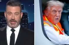 See Kimmel Mock Trump's Garbage Truck Stunt & More in Monologue