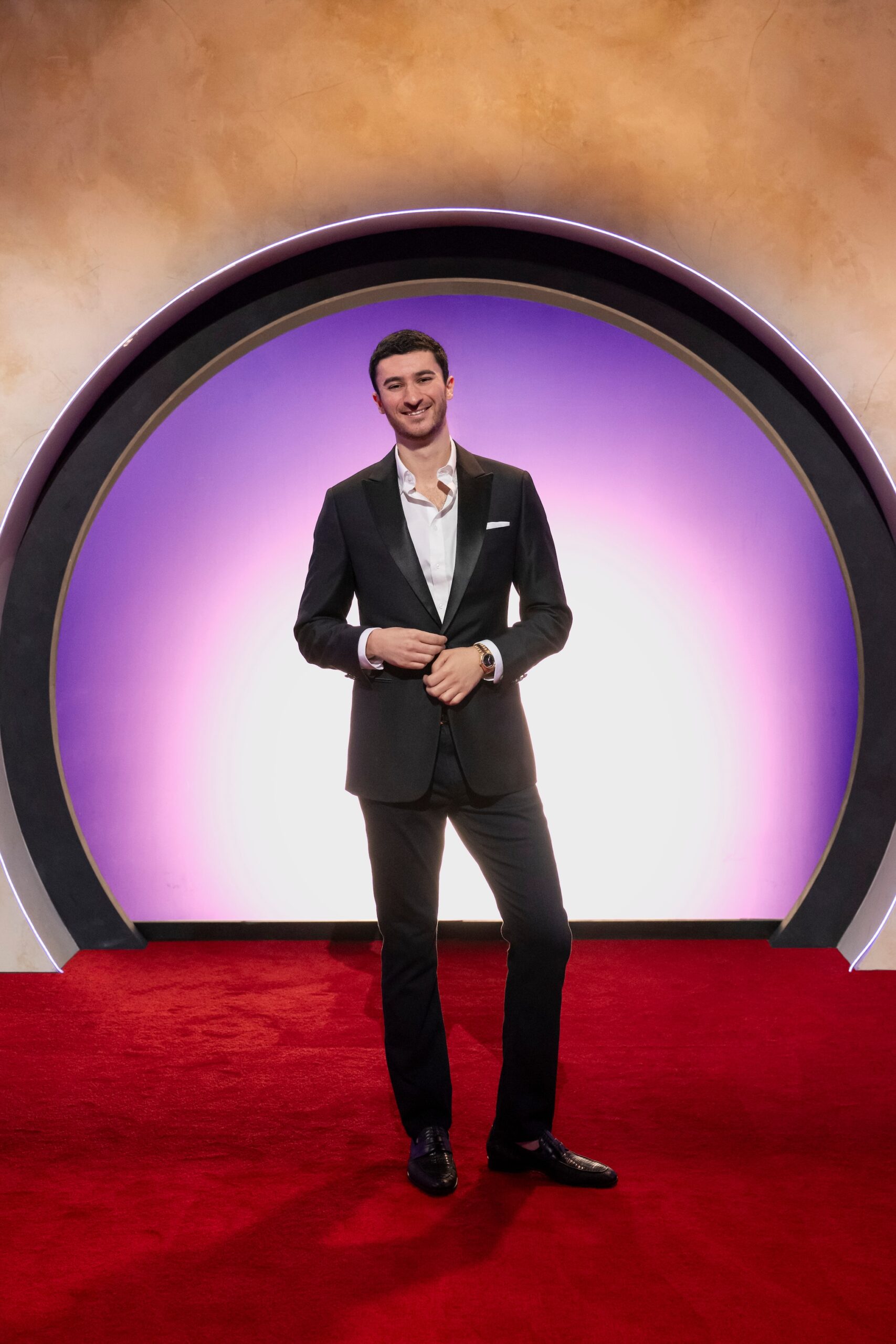 Leo Braudy at the 'Love Is Blind' Season 7 reunion