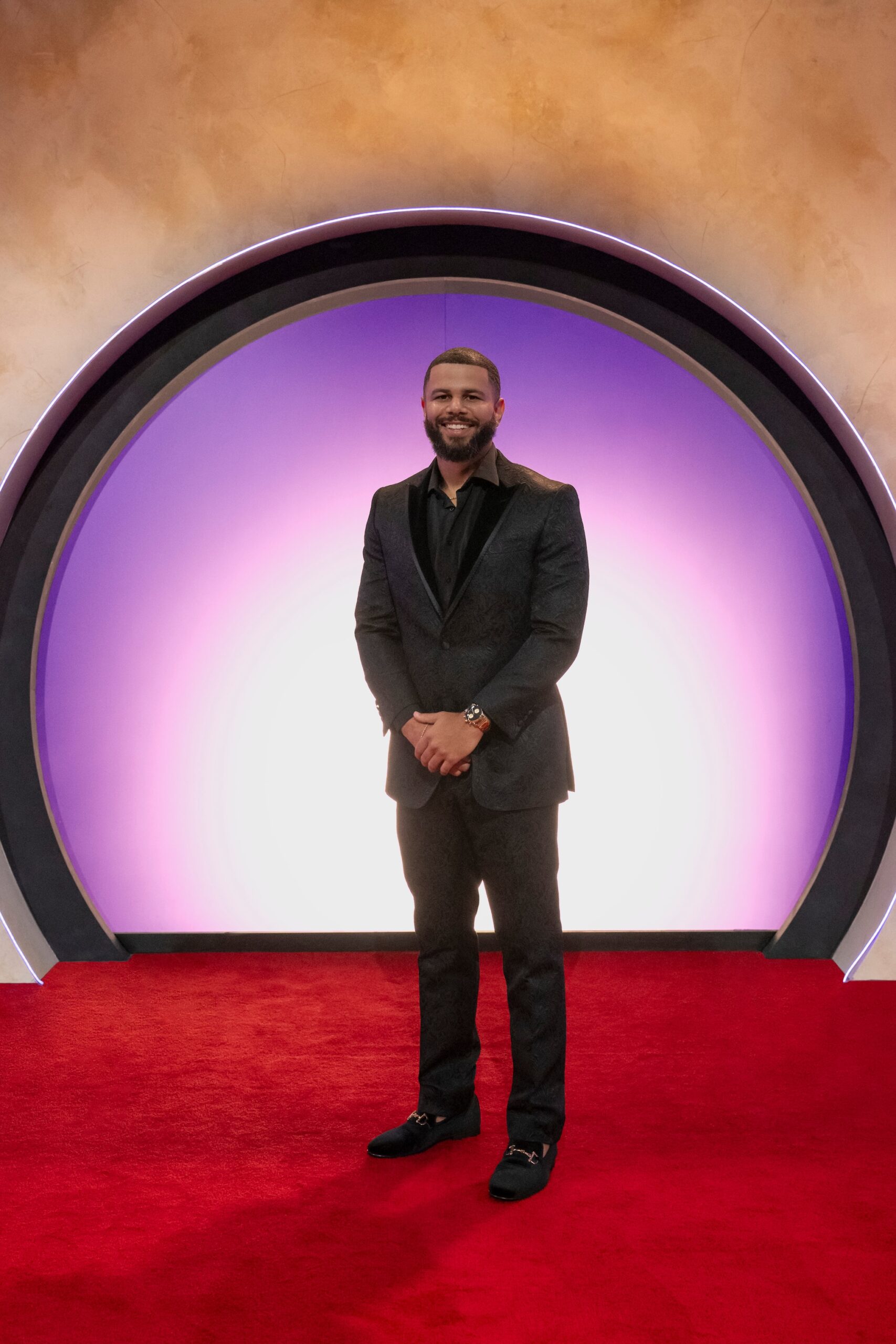 Tyler Francis at the 'Love Is Blind' Season 7 reunion