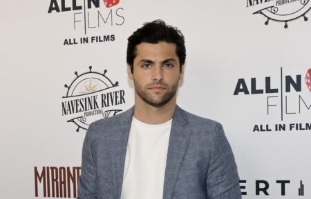 Matthew Daddario attends the Los Angeles Special Screening of "Miranda's Victim" at Regency Bruin Theatre on October 05, 2023 in Los Angeles, California.