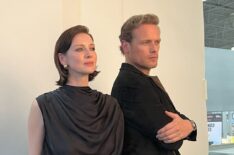 Caitriona Balfe and Sam Heughan for 'Outlander' at NYCC 2024