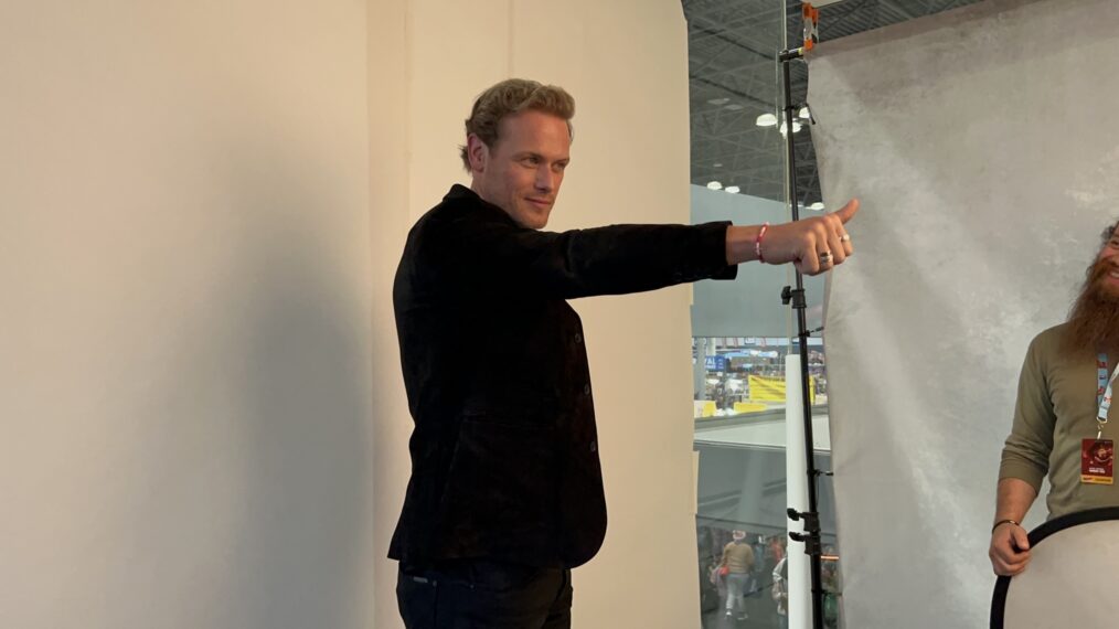 Sam Heughan for 'Outlander' at NYCC 2024