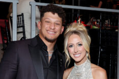 Patrick Mahomes and Brittany Mahomes attend the 2024 TIME100 Gala at Jazz at Lincoln Center on April 25, 2024 in New York City.