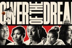 'Power of the Dream' heads from left: Elizabeth Williams, Angel McCoughtry, Nneka Ogwumike, Jemele Hill, Sue Bird, 2024. Amazon Prime Video