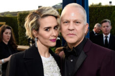 Sarah Paulson and Ryan Murphy