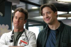 John C. McGinley and Brendan Fraser in 'Scrubs'