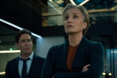 James Callis as Claude and Kristin Scott Thomas as Diana — 'Slow Horses' Season 4 Finale 'Hello Goodbye'