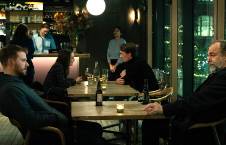 Jack Lowden as River Cartwright and Hugo Weaving as Frank Harkness — 'Slow Horses' Season 4 Finale