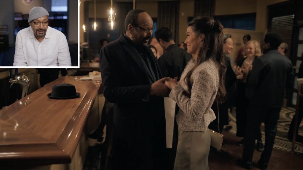 Jesse L. Martin watching 'The Irrational' Season 2 premiere sneak peek