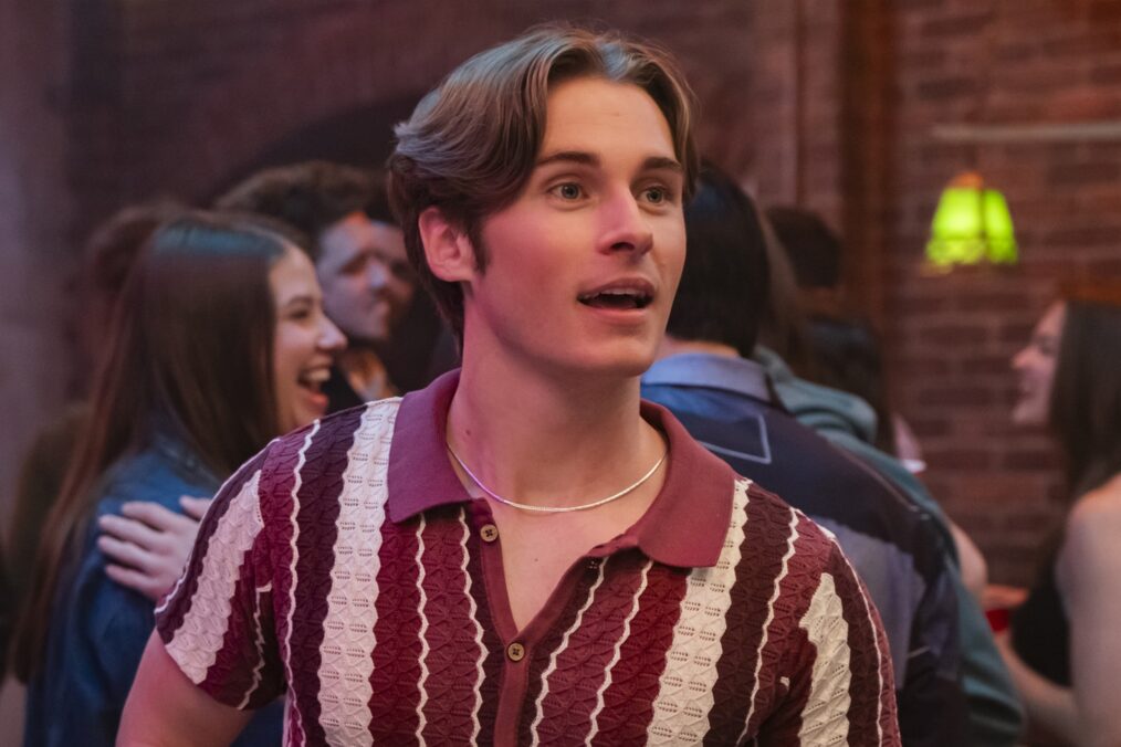 Michael Provost in 'The Sex Lives of College Girls' Season 3