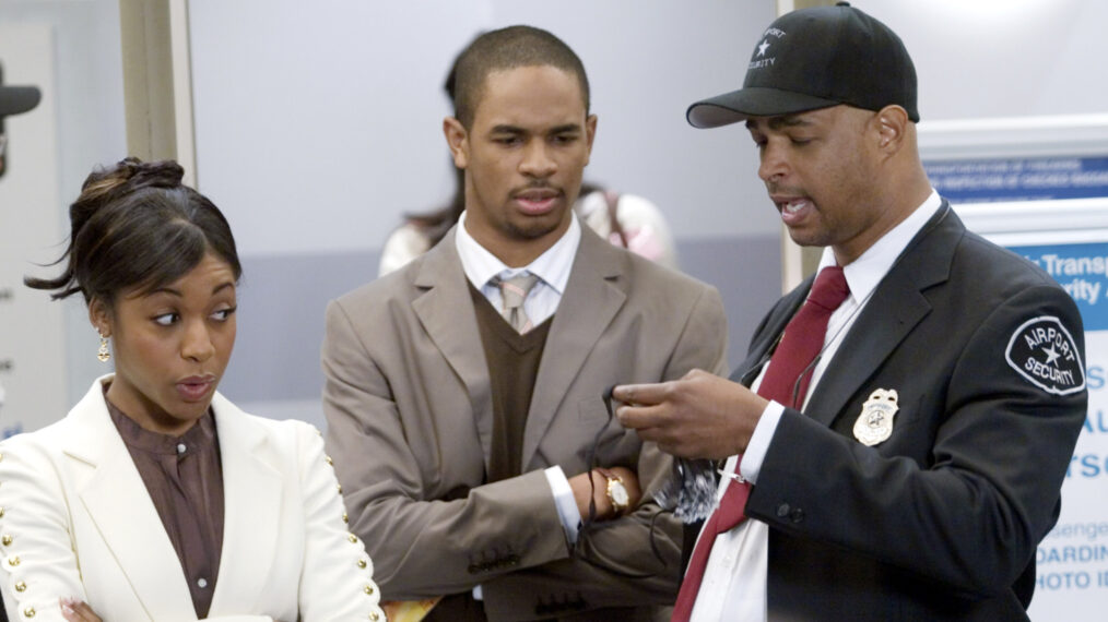 Gabrielle Dennis, Damon Wayans Jr., and Damon Wayans in 'The Underground'