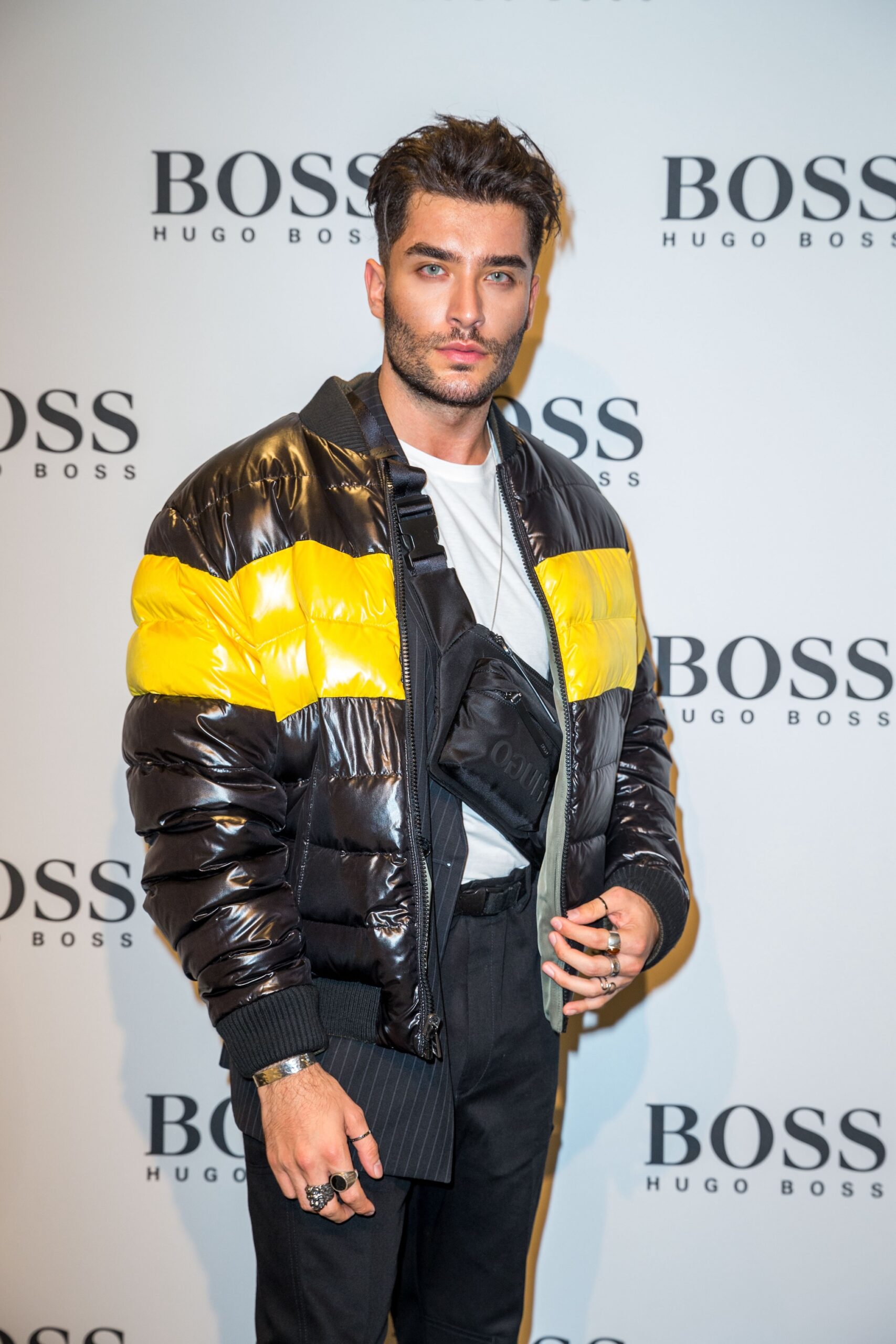 Influencer Toni Mahfud the HUGO BOSS Outlet opening at Outlet-City on September 26, 2019 in Metzingen, Germany.