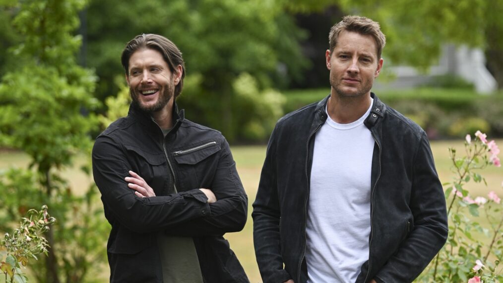 Jensen Ackles and Justin Hartley — Behind the Scenes of 'Tracker' Season 2 Episode 2 'Ontological Shock'