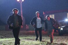 Jensen Ackles as Russell Shaw, Justin Hartley as Colter Shaw, and Steven Culp as Scott Palmer — 'Tracker' Season 2 Episode 2 'Ontological Shock'