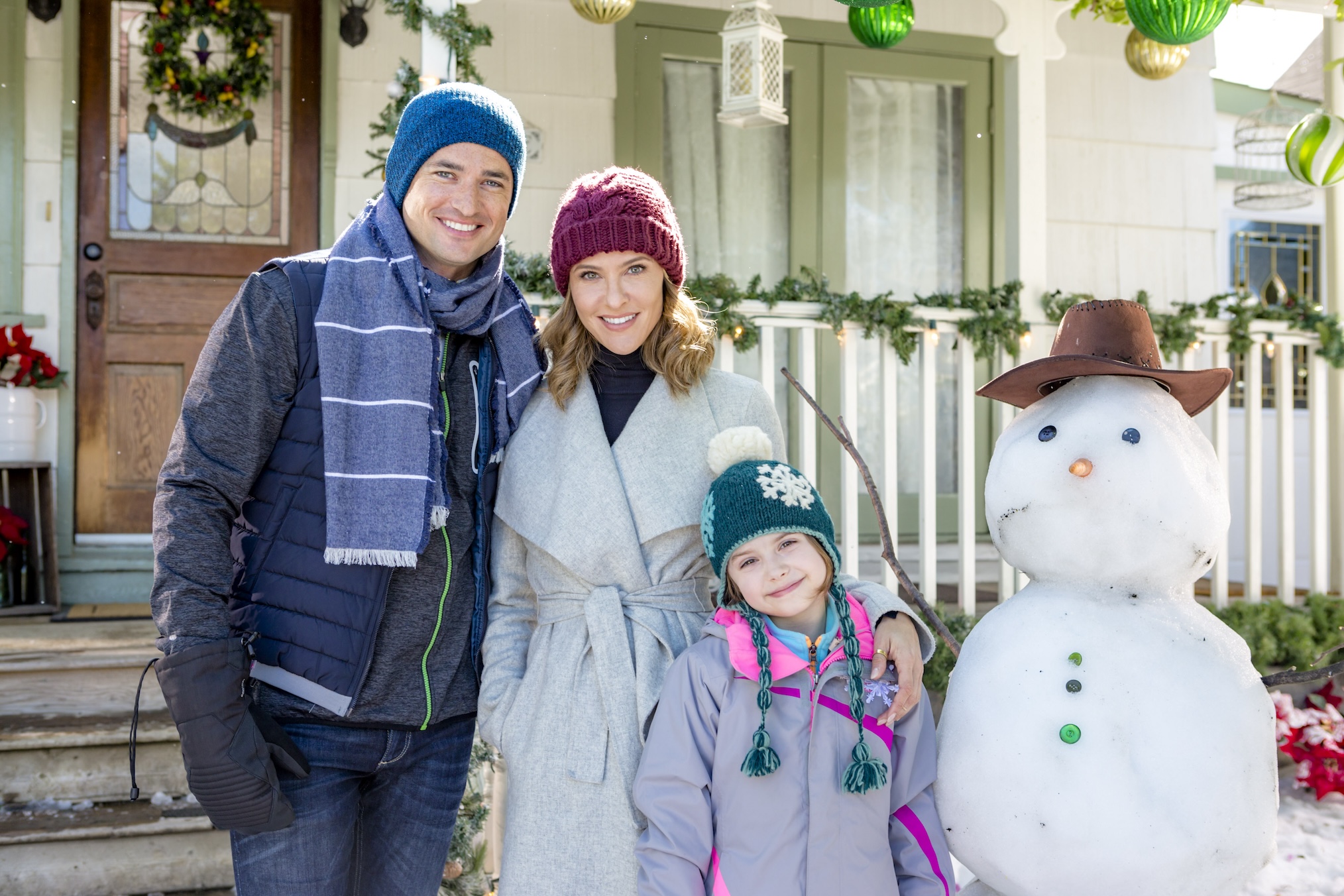 Wes Brown and Jill Wagner in 'Christmas Cookies'