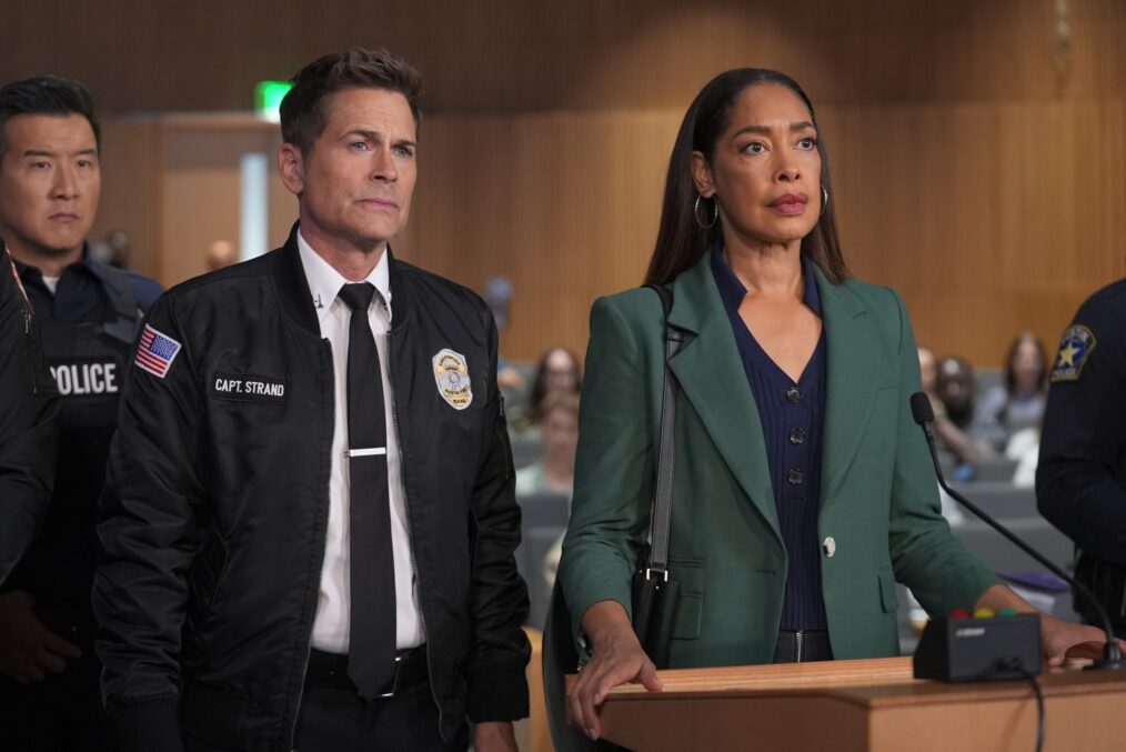 Rob Lowe and Gina Torres in '9-1-1: Lone Star'