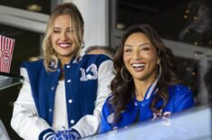 Jessica Lord and Jeannie Mai in Christmas in the Spotlight