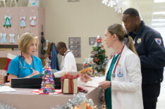 Monique Marcker, Sara Canning, Ser'Darius Blain in Christmas On Call