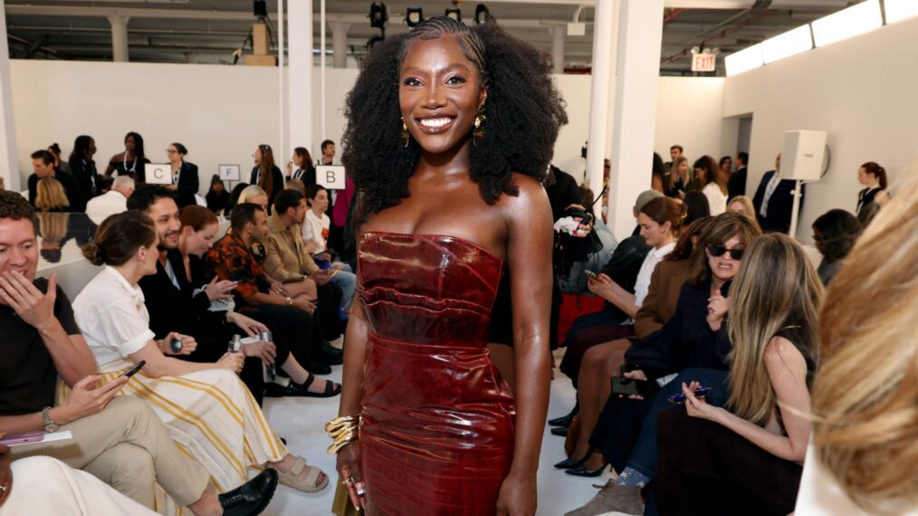 Doechii attends the Brandon Maxwell fashion show
