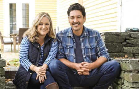 Kristina Crestin and Jonathan Knight for 'Farmhouse Fixer'