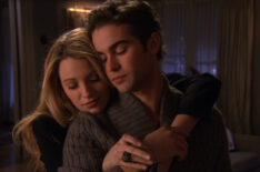 Blake Lively as Serena van der Woodsen and Chace Crawford as Nate Archibald in 'Gossip Girl'