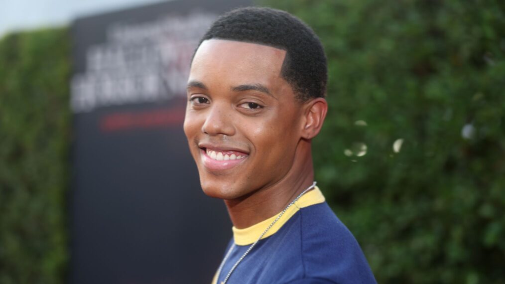 Actor Jabari Banks attends the Opening Night of Halloween Horror Nights at Universal Studios Hollywood.
