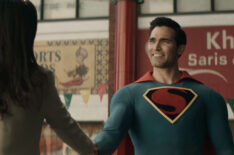 Bitsie Tulloch as Lois Lane and Tyler Hoechlin as Superman - 'A Brief Reminiscence In-Between Cataclysmic Events'