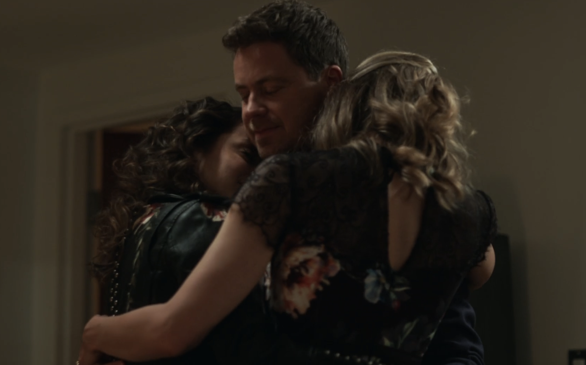 Priscilla Faia, Rachel Blanchard, and Greg Poehler in 'You Me Her'