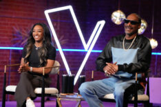 Simone Biles and Snoop Dogg in The Voice - 'The Playoffs Part 2'