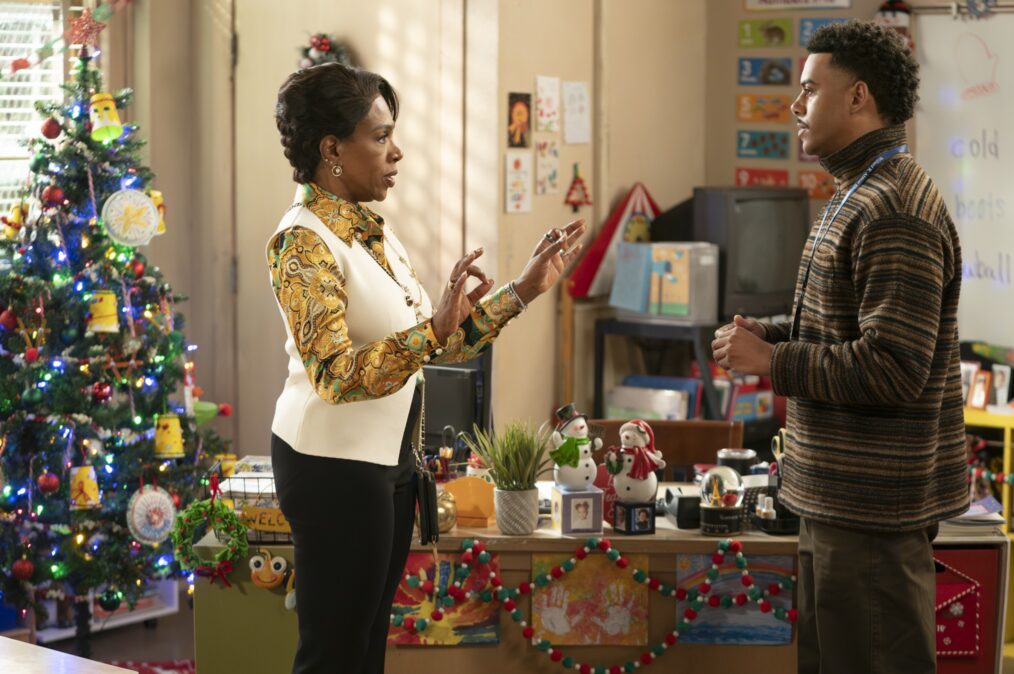 Sheryl Lee Ralph and Zack Fox in 'Abbott Elementary'