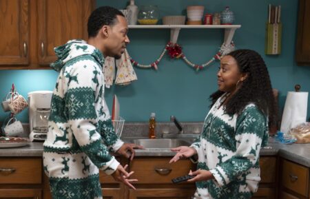 Tyler James Williams and Quinta Brunson in 'Abbott Elementary' Season 4