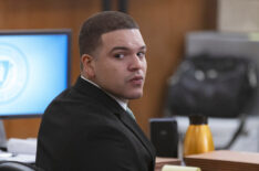 Josh Rivera as Aaron Hernandez in 'American Sports Story' Season 1 Episode 9 - 'What's Left Behind'