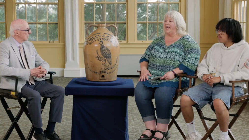 Family on Antiques Roadshow