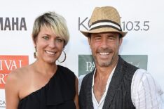Arianne Zucker and Shawn Christian at the Festival of Arts Celebrity Benefit Event in 2018
