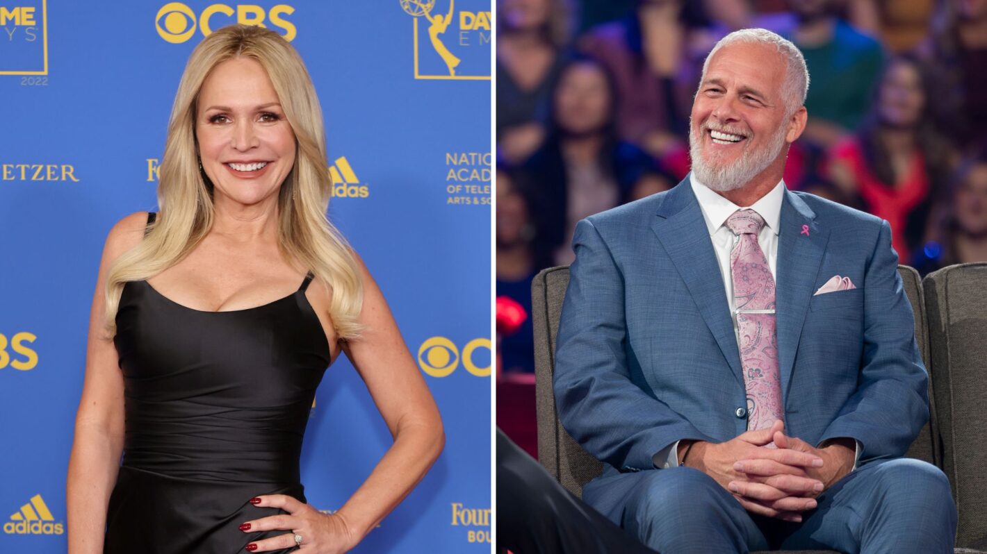 Barbara Alyn Woods attends the 49th Daytime Emmy Awards at Pasadena Convention Center on June 24, 2022 in Pasadena, California / Mark Anderson on 'The Men Tell All' special