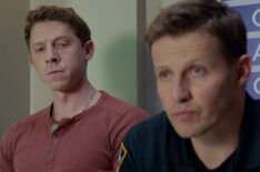 Will Hochman as Joe Hill and Will Estes as Jamie Reagan in Blue Bloods - 'End of Tour'