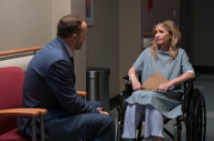 Donnie Wahlberg as Danny Reagan and Vanessa Ray as Eddie in Blue Bloods - 'End of Tour'