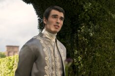 Corey Mylchreest as Young King George in Queen Charlotte: A Bridgerton Story