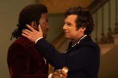 Ncuti Gatwa as The Doctor and Jonathan Groff as Rogue — 'Doctor Who'