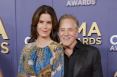 Kelley Phleger and Don Johnson attend The 58th Annual CMA Awards at Music City Center on November 20, 2024 in Nashville, Tennessee.