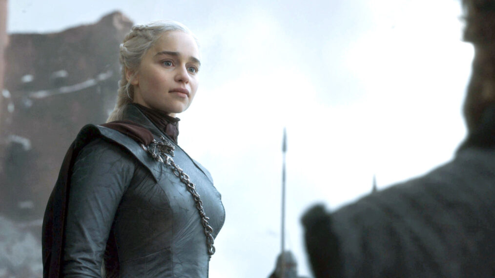 Emilia Clarke as Daenerys Targaryen on 'Game of Thrones'